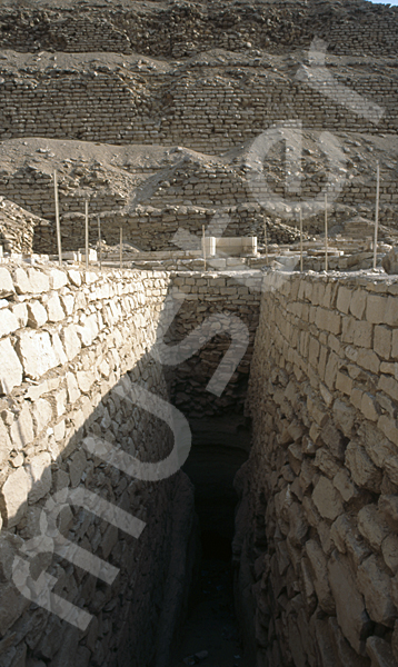 Djoser-Pyramide: Gang, Bild-Nr. Grßansicht: 200a/9