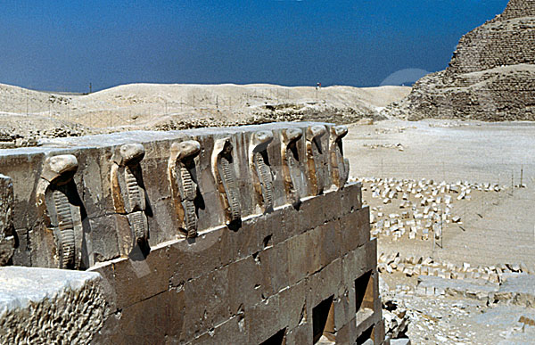 Djoser-Pyramide: Kronenhaus, Bild-Nr. Grßansicht: 200a/31