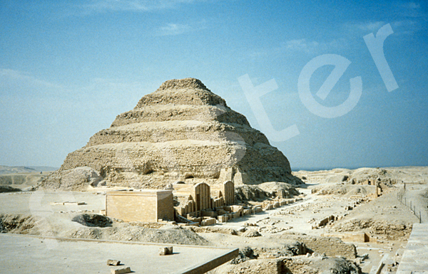 Djoser-Pyramide: Sedfesthof, Bild-Nr. Grßansicht: 200a/33