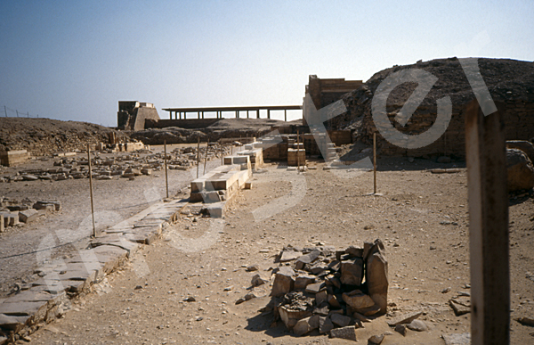 Djoser-Pyramide: Sedfesthof, Bild-Nr. Grßansicht: 200a/36