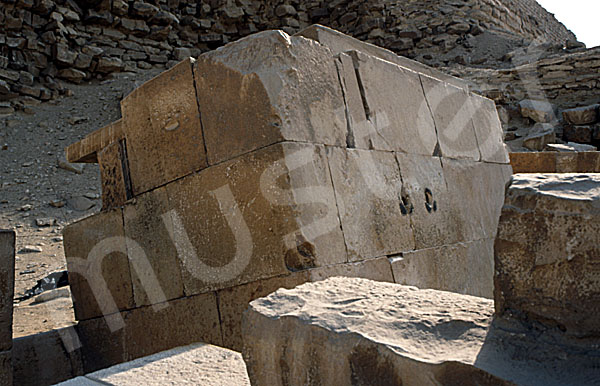 Djoser-Pyramide: Serdab, Bild-Nr. Grßansicht: 200a/19