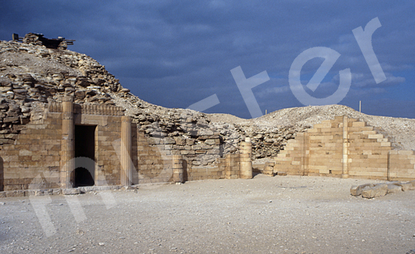 Djoser-Pyramide: Südhaus / Südpavillon, Bild-Nr. Grßansicht: 200b/31