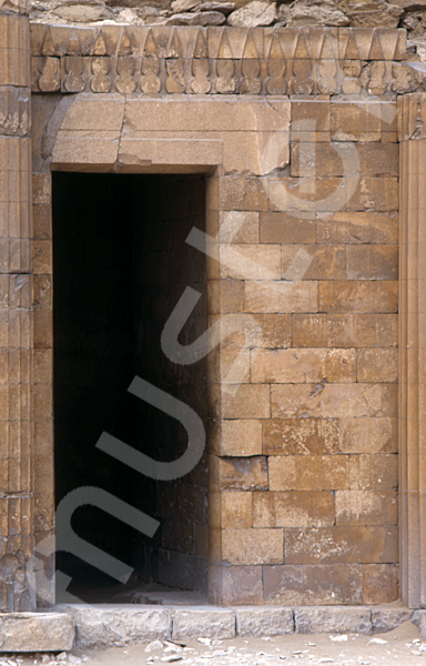 Djoser-Pyramide: Südhaus / Südpavillon, Bild-Nr. Grßansicht: 200b/32