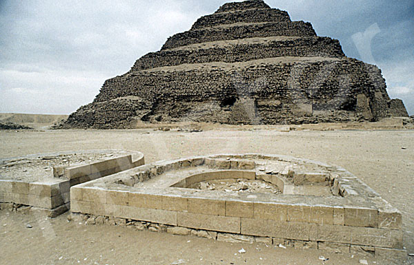 Djoser-Pyramide: Südhof, Bild-Nr. Grßansicht: 200b/41