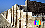 Djoser-Pyramide: Umfassungs- / Temenosmauer, Bild-Nr. 200a/17, Motivjahr: 1998, © fröse multimedia: Frank Fröse