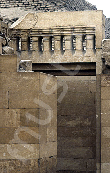 Djoser-Pyramide: Tempel T, Bild-Nr. Grßansicht: 200a/40