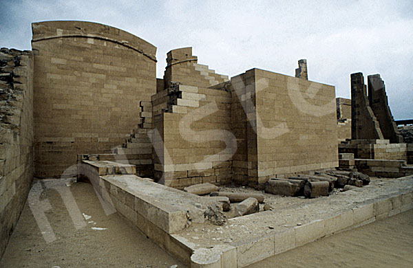 Djoser-Pyramide: Tempel T, Bild-Nr. Grßansicht: 200b/10