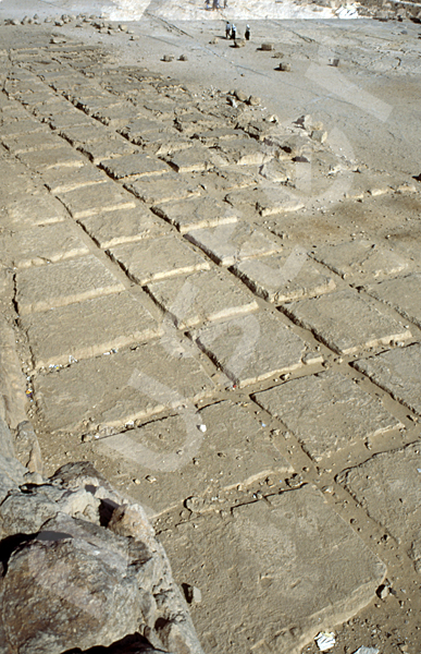 Giza-Plateau / Pyramidengebiet: Blickrichtung Ostsüdosten, Bild-Nr. Grßansicht: 31a/44