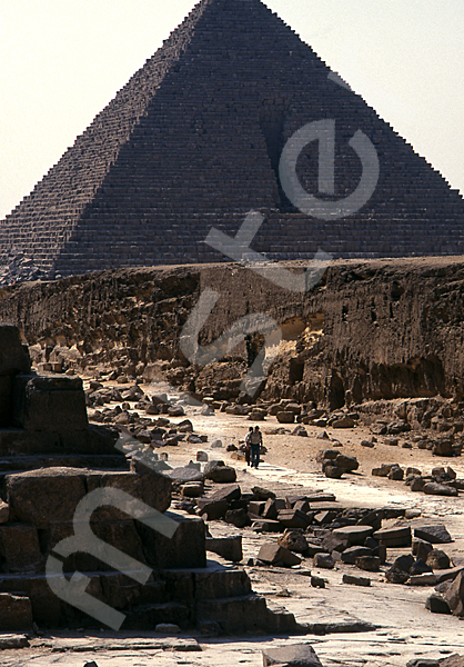 Giza-Plateau / Pyramidengebiet: Blickrichtung Südsüdwesten, Bild-Nr. Grßansicht: 41a/29