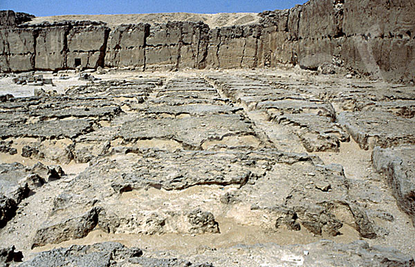 Giza-Plateau / Pyramidengebiet: Blickrichtung Westen, Bild-Nr. Grßansicht: 31a/46