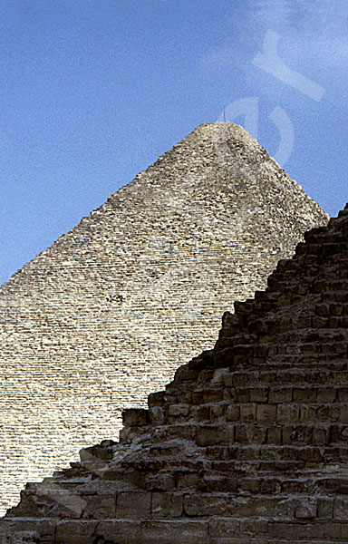 Giza-Plateau / Pyramidengebiet: Blickrichtung Westnordwesten, Bild-Nr. Grßansicht: 470a/15