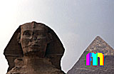 Große Sphinx von Gizeh: Statue, Bild-Nr. 560a/1, Motivjahr: 2000, © fröse multimedia: Frank Fröse