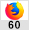 Logo: Firefox 60