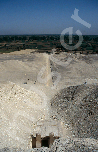 Medum-Pyramide: Aufweg, Bild-Nr. Grßansicht: 420a/32