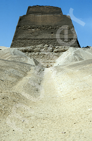 Medum-Pyramide: Aufweg, Bild-Nr. Grßansicht: 420a/33