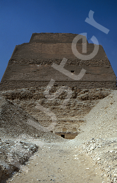 Medum-Pyramide: Aufweg, Bild-Nr. Grßansicht: 420b/15