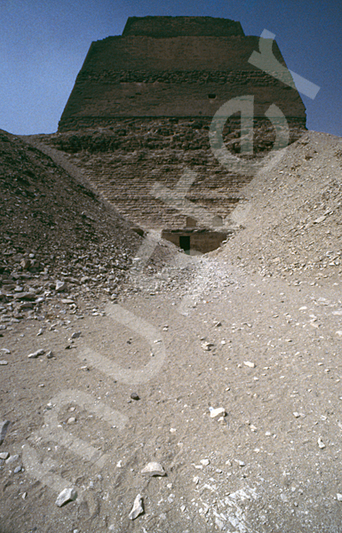 Medum-Pyramide: Aufweg, Bild-Nr. Grßansicht: 420b/16