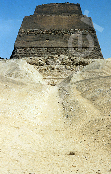 Medum-Pyramide: Aufweg, Bild-Nr. Grßansicht: 420b/33
