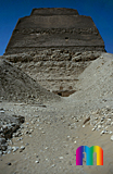 Medum-Pyramide: Aufweg, Bild-Nr. 420a/34, Motivjahr: 1996, © fröse multimedia: Frank Fröse