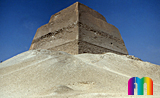 Medum-Pyramide: Ecke, Bild-Nr. 420a/43, Motivjahr: 2000, © fröse multimedia: Frank Fröse