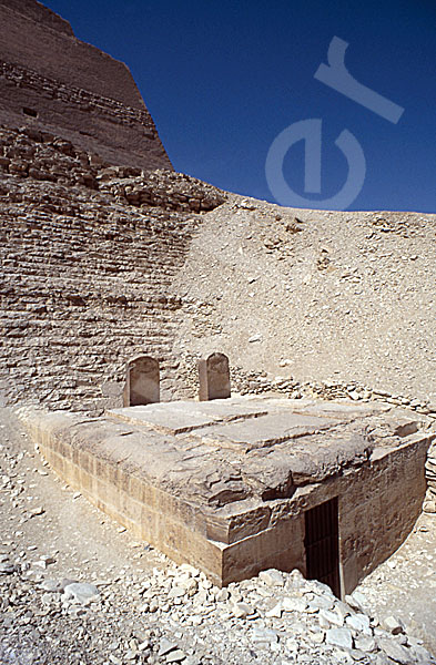 Medum-Pyramide: Opferkapelle, Bild-Nr. Grßansicht: 420a/23