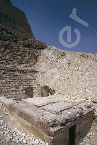 Medum-Pyramide: Opferkapelle, Bild-Nr. Grßansicht: 420b/21