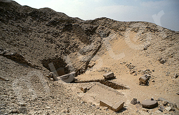 Merenre-Pyramide: Gang, Bild-Nr. Grßansicht: 240a/20