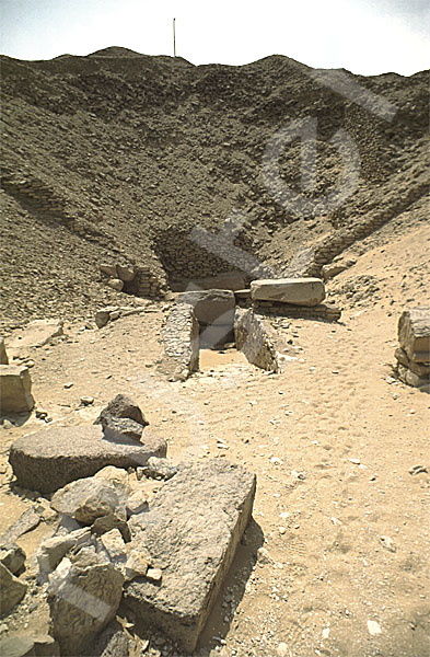 Merenre-Pyramide: Nordkapelle, Bild-Nr. Grßansicht: 240a/19