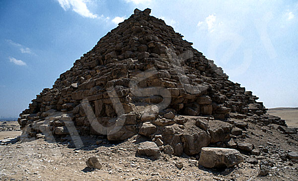 Mykerinos-Pyramide: Ecke, Bild-Nr. Grßansicht: 40b/36