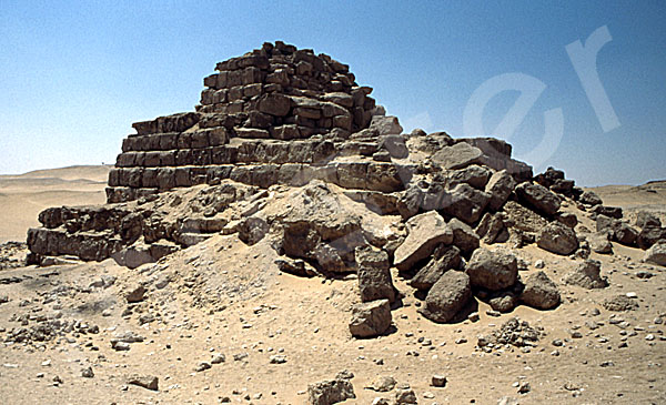 Mykerinos-Pyramide: Ecke, Bild-Nr. Grßansicht: 41a/8