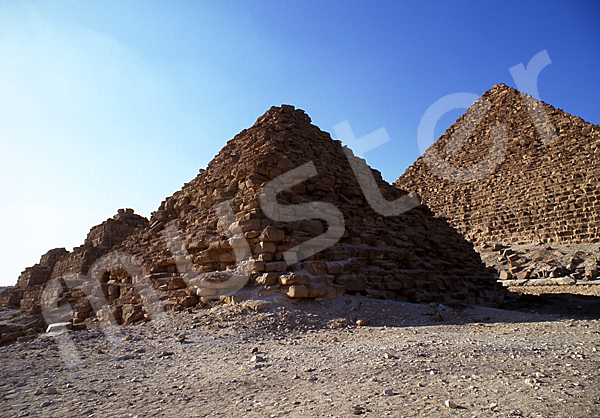 Mykerinos-Pyramide: Ecke, Bild-Nr. Grßansicht: 41b/2