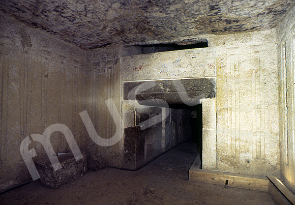 Mykerinos-Pyramide: Gangkammer, Bild-Nr. Grßansicht: 45b/18