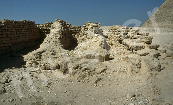 Mykerinos-Pyramide: Nordtempel, Bild-Nr. Grßansicht: 40a/50