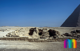 Mykerinos-Pyramide: Nordtempel, Bild-Nr. 40a/48, Motivjahr: 1998, © fröse multimedia: Frank Fröse