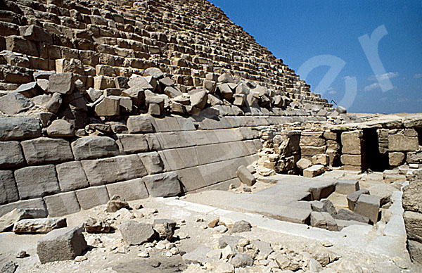Mykerinos-Pyramide: Opferkapelle, Bild-Nr. Grßansicht: 40a/46