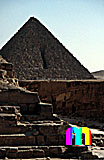 Mykerinos-Pyramide: Seite, Bild-Nr. 40a/17, Motivjahr: 1998, © fröse multimedia: Frank Fröse