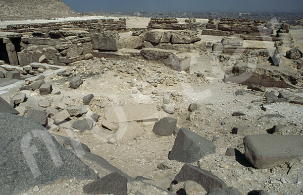 Mykerinos-Pyramide: Totentempel, Bild-Nr. Grßansicht: 40b/10
