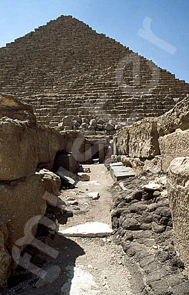 Mykerinos-Pyramide: Totentempel, Bild-Nr. Grßansicht: 40b/19