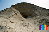 Neferirkare-Pyramide: Seite, Bild-Nr. 140a/1, Motivjahr: 1996, © fröse multimedia: Frank Fröse