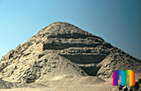 Neferirkare-Pyramide: Seite, Bild-Nr. 140a/2, Motivjahr: 1998, © fröse multimedia: Frank Fröse