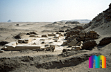 Neferirkare-Pyramide: Totentempel, Bild-Nr. 140a/4, Motivjahr: 1996, © fröse multimedia: Frank Fröse