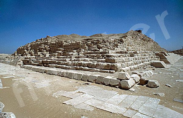 Pepi-I.-Pyramide: Ecke, Bild-Nr. Grßansicht: 230a/2