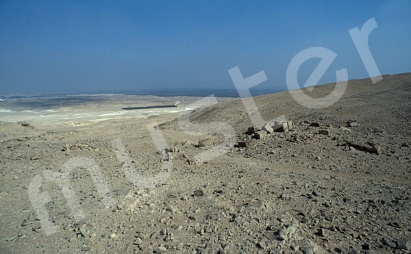 Radjedef-Pyramide: Aufweg, Bild-Nr. Grßansicht: 10a/43