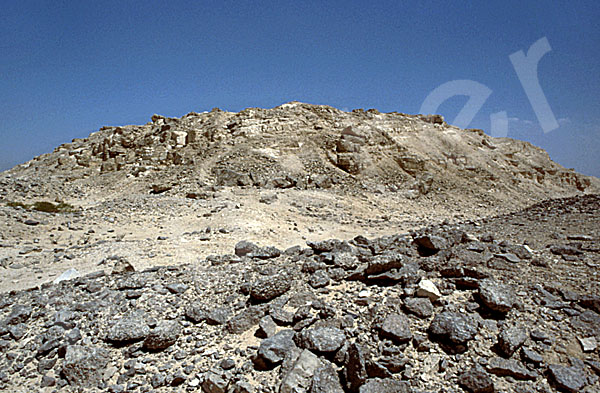 Radjedef-Pyramide: Ecke, Bild-Nr. Grßansicht: 10a/10