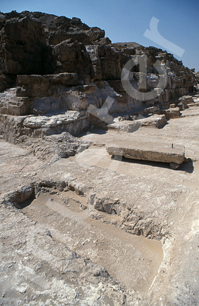 Radjedef-Pyramide: Ecke, Bild-Nr. Grßansicht: 10b/4