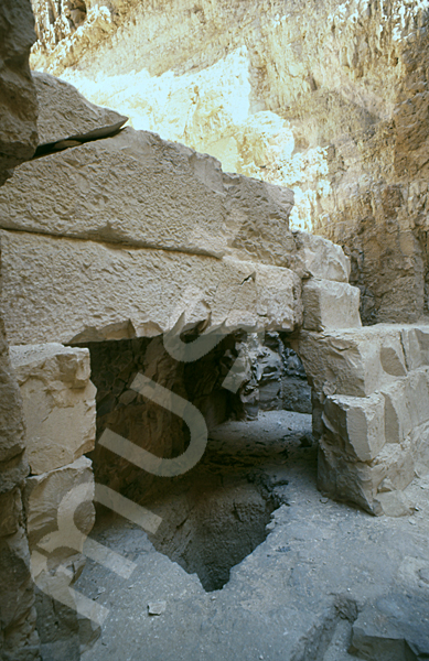 Radjedef-Pyramide: Tunnel / Tunnenlsystem, Bild-Nr. Grßansicht: 15b/4