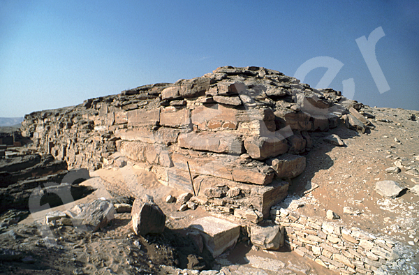 Raneferef-Pyramide: Ecke, Bild-Nr. Grßansicht: 160a/2