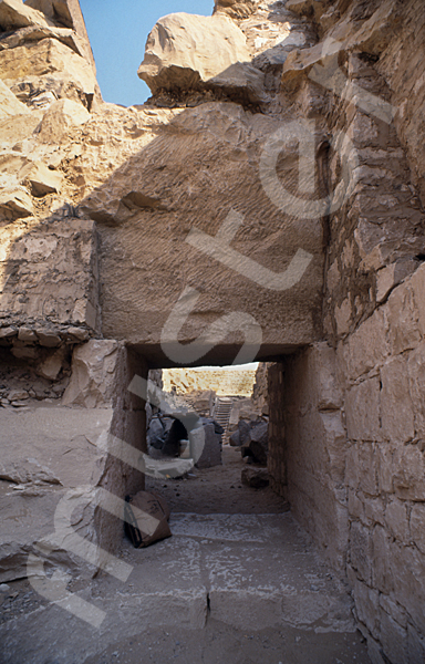 Raneferef-Pyramide: Vor- / Königinnenkammer, Bild-Nr. Grßansicht: 160a/8