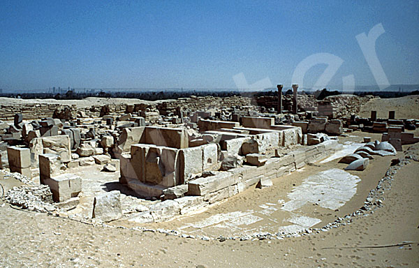 Sahure-Pyramide: Totentempel, Bild-Nr. Grßansicht: 120a/15