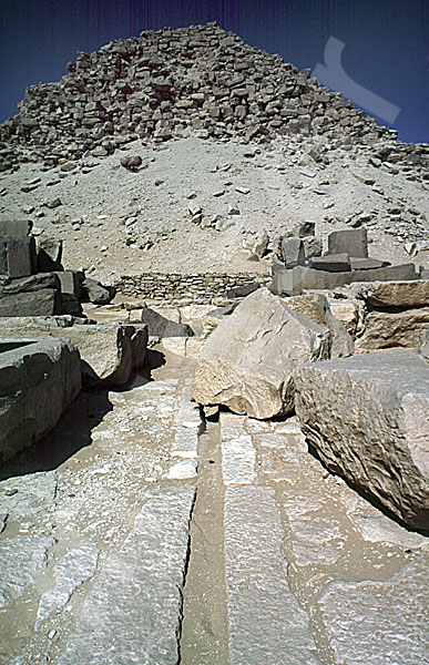 Sahure-Pyramide: Totentempel, Bild-Nr. Grßansicht: 120a/22